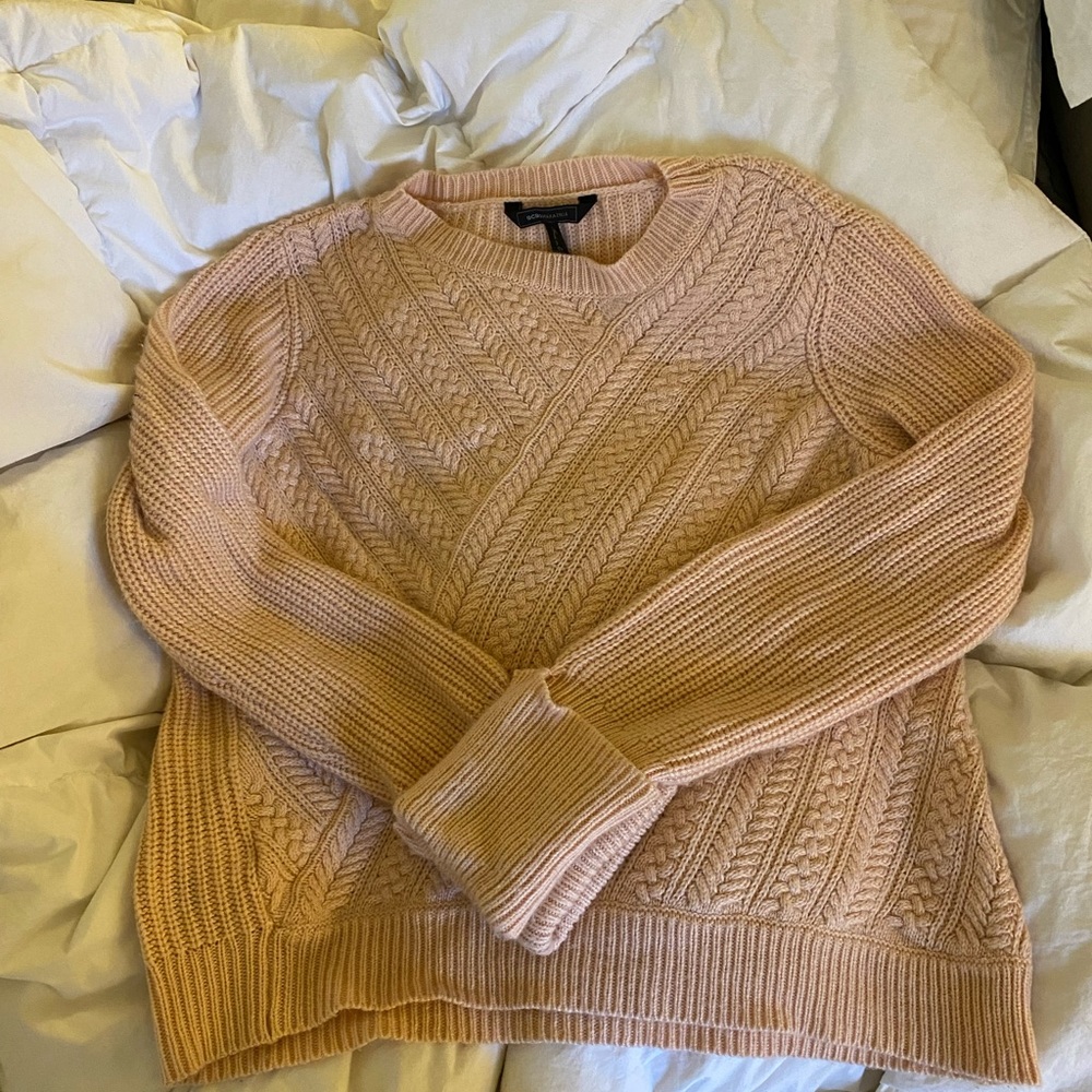 BCBGMAXAZRIA Pink Sweater